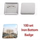 thumbnail image 5 of Material para Insignias Cuadradas de Botón DIY en de 50 X 50 mm, Imanes para Refrigerador, Piezas para Hacer Botones para el Hogar y la Oficina., 5 of 6