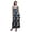Dark Teal Blue2, variant on Bimba Floral Printed Adjustable Spaghetti Strap Long Maxi Dress Summer Beachwear-Medium
