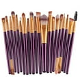 thumbnail image 2 of 20pcs Makeup BRUSHES Kit Set Powder Foundation Eyeshadow Eyeliner Lip Brush NEW … (PURPLE + GOLD), 2 of 9