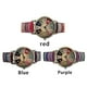 thumbnail image 4 of Women's Watches with Multicolor Rainbow Straps Ladies Retro Style Watch Gifts for Women Girls_c*, 4 of 5