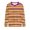 Yellow, variant on Girls Tops Casual Long Sleeve Crewneck Tee for Kids – Soft Striped Tee Comfortable Everyday Wear for Little Girls