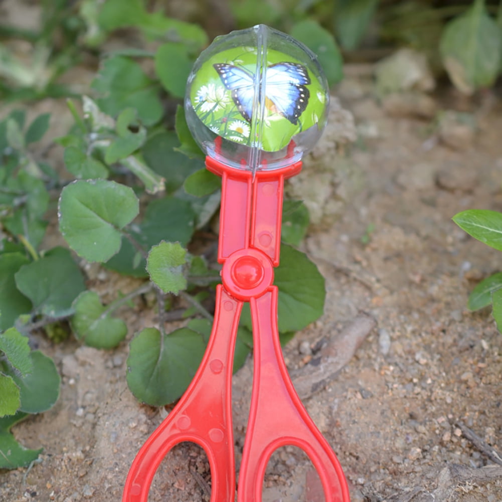 Garden Supplies Pest Control Capture Scissors Tongs Insect Catcher Plastic 