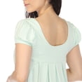 thumbnail image 5 of White Mark Women’s Maternity Short Sleeve Empire Waist Tunic Top, 5 of 6