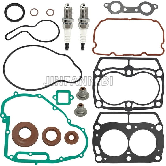 Top End Cylinder Water Pump Gasket Seals Kit for Polaris Ranger 800 XP 2011-2014 RZR S 800 2011-2014 Ranger 800 6x6 2015-2017