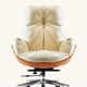 thumbnail image 4 of Arm Ergonomic Office Chair Computer Swivel Comfy Boss Living Room Office Chair Gaming Conference Sillon Oficina Furniture SR50OC My Lux Decor Round, 4 of 22