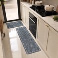 thumbnail image 4 of Anti Fatigue Kitchen Floor Mats Set of 2, Waterproof Kitchen Sink Runner Rug, Standing Mat Cushioned Kitchen Rugs, Comfort Doormat 16''x24''+16x47" (Dark Gray), 4 of 7