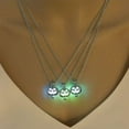 thumbnail image 2 of Luminous Enchanted Moonstone Necklaces Halloween Pumpkin Pendant Necklaces, 2 of 3