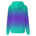 thumbnail image 4 of Wlynlyn Hoodies for Women Drawstring Pullover Sweatshirt Casual Long Sleeve Loose Fashion Hooded Sweatshirts with Pocket(Medium,Multicolor), 4 of 4