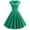 *Green, variant on U Women's Vintage Cap Sleeve Tunic Swing Dress,Retro Cocktail Party A Line Dress Wine,Women's Plus S