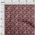 thumbnail image 2 of oneOone Rayon Maroon Fabric Batik Craft Projects Decor Fabric Printed By The Yard 56 Inch Wide, 2 of 5