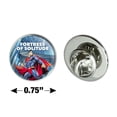 thumbnail image 4 of Superman Fortress of Solitude Metal 0.75" Lapel Hat Pin Tie Tack Pinback, 4 of 6