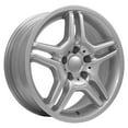 thumbnail image 3 of OE Wheels AlumInum 17 In. Fits Mercedes Benz - AMG Aftermarket - Silver 17 x 7.5 Fits select: 1994-2003 MERCEDES-BENZ E 320, 2006-2007 MERCEDES-BENZ ML 350, 3 of 3
