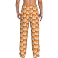 thumbnail image 7 of Salouo Cute Fox Faces Pattern Print Pajama Pants for Men, Lounge Pants Elastic Waistband Casual Men's sleepwear Loungewear Sleep Pajama Pant -X-Large, 7 of 7