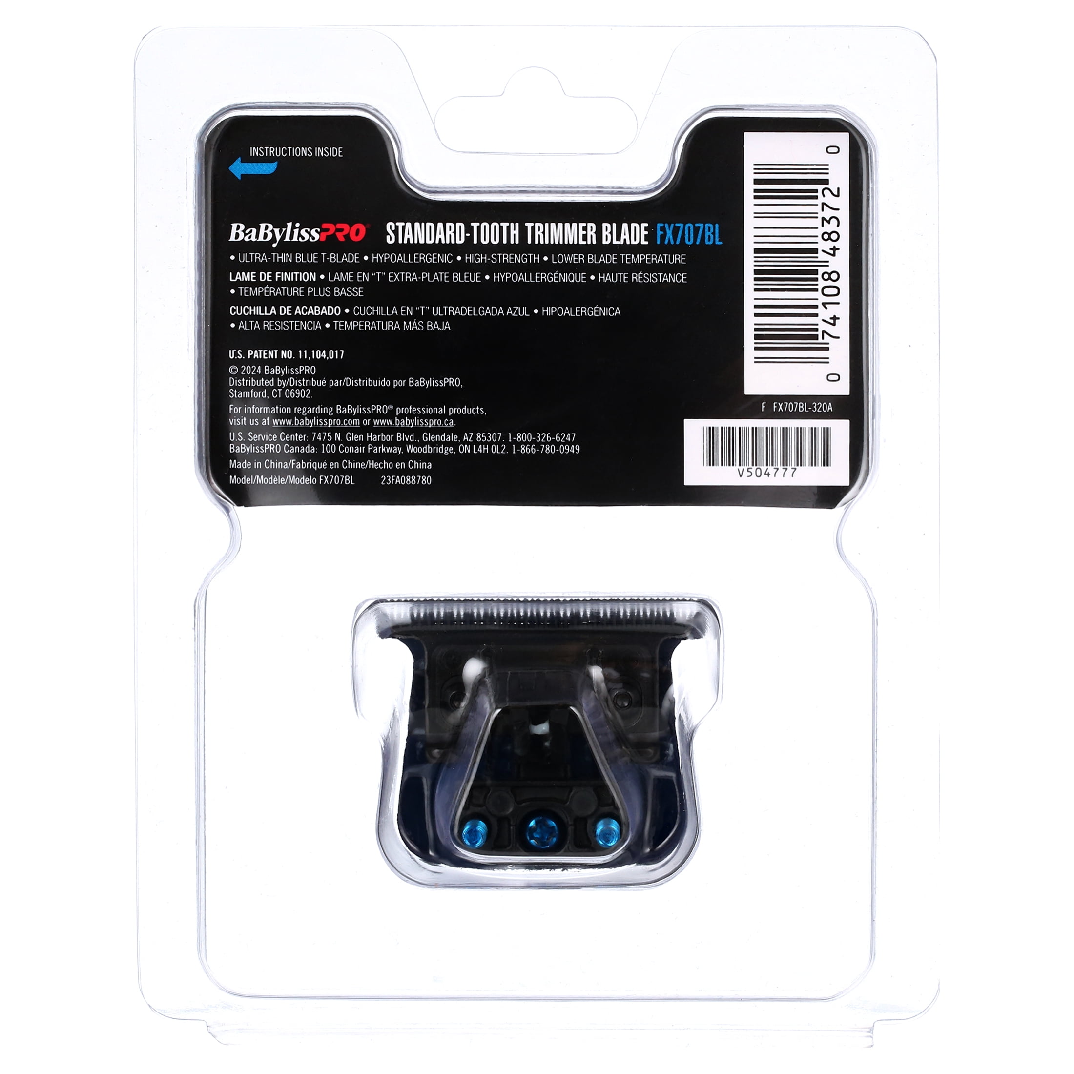 BaBylissPRO® DLC/Titanium Standard-Tooth Trimmer Blade