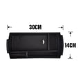 thumbnail image 3 of PEUGEOT 3008 5008 2017-2020 Car Armrest Storage Box Insert with Non-Slip Mat, ABS Console Organizer, Easy Installation Auto Accessory, 3 of 8