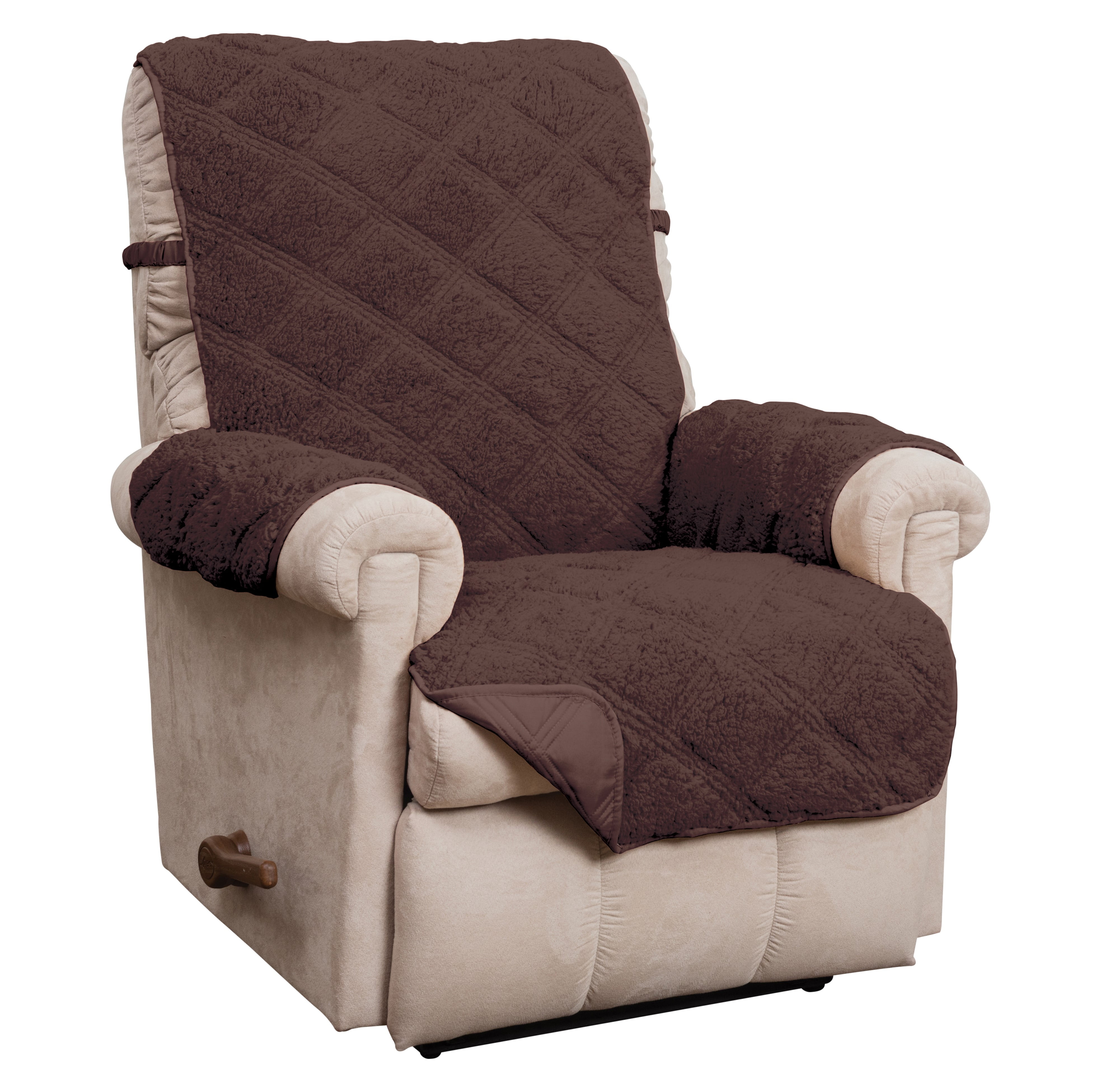 Innovative Textile Solutions 1-Piece Hudson Sherpa Waterproof Recliner