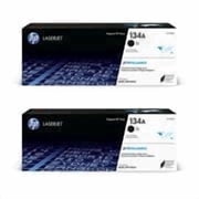 HP 134A Black Toner Cartridge 2-Pack - Sold Without Manufacturer Warranty