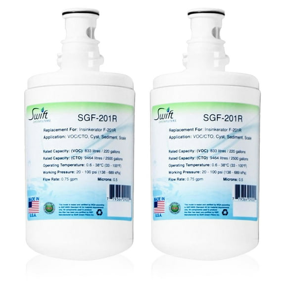 Swift Green Filters SGF-201R Compatible Commercial Water Filter for F-201R , Made in USA (2 Pack)