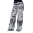 thumbnail image 2 of White Mark Women's Plus Size Printed Palazzo Pants, 2 of 2