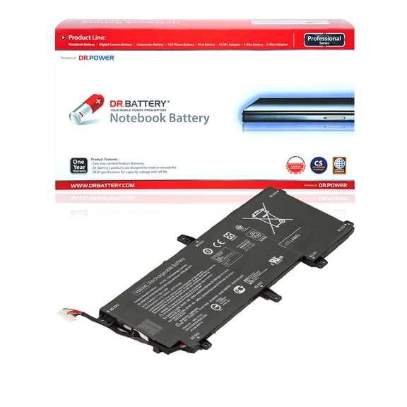 DR. BATTERY - Replacement for HP Envy 15-as120nr / 15-as130 / 15-as133cl / 15-as151nr / 15-as152nr / 15-as180 / 849313-850 / 849313-856 / HSTNN-UB6Y / TPN-I125 / VS03052XL / VS03052XL-PR