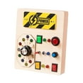 thumbnail image 3 of Busy Board, Electronic Developing Teaching Aids ,LED Switch Board Activities ,Montessori Busy Board for Gift ,Teaching, Early Education band switch, 3 of 7