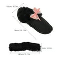 thumbnail image 6 of TABLZONE 1 Pair Black Winter Clog Liners with Plush Soft Insoles, Removable Warm Shoe Inserts for Men and Women Comfort, 6 of 7