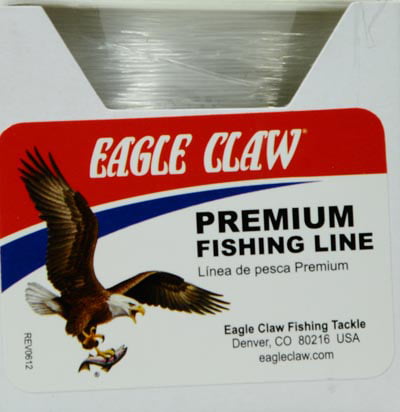 09011-006 Eagle Claw Classic Monofillament Clear 800 Yard of 6 LB Fishing Line for sale online 