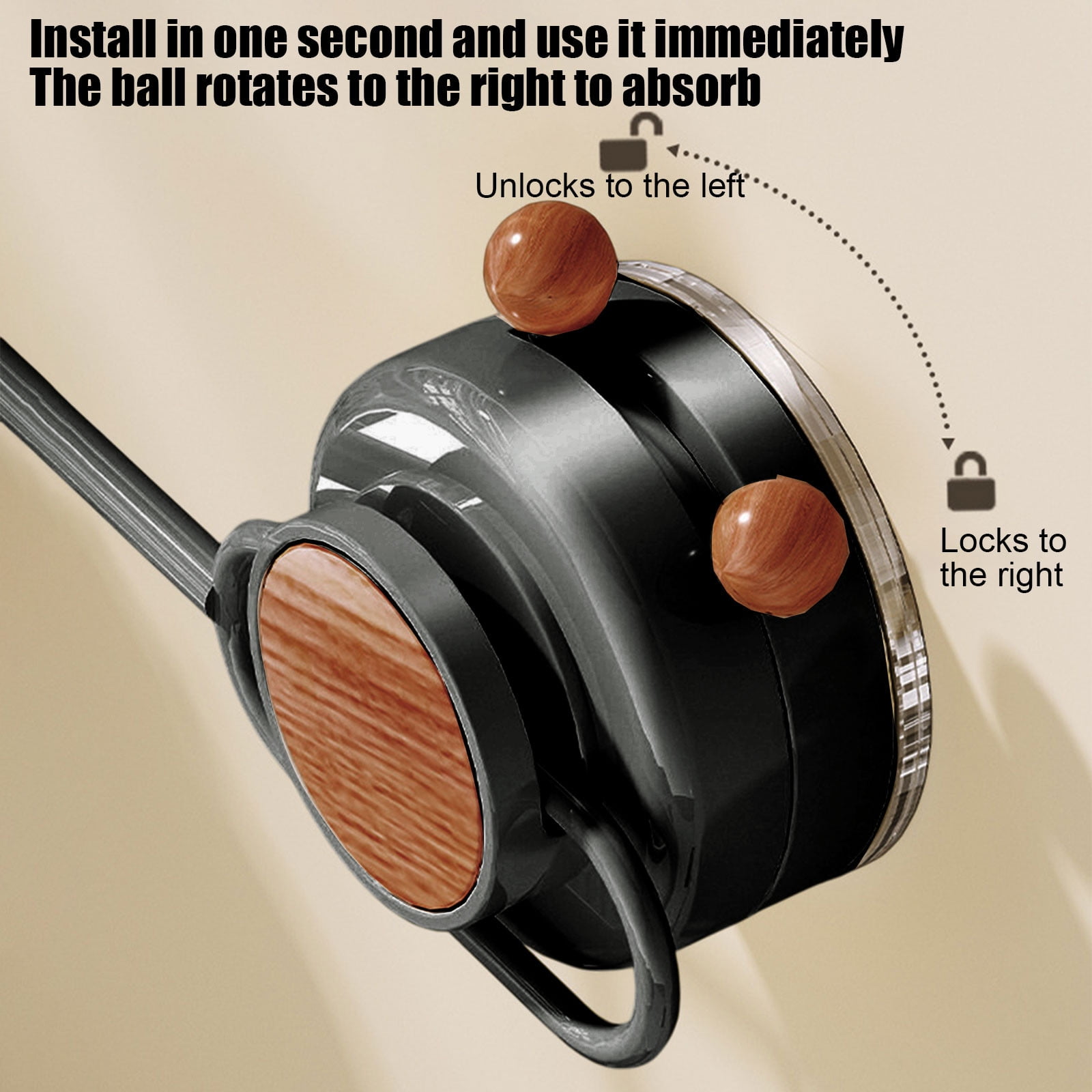 JilgTeok 5 Packs Vintage Toilet Paper Roll Rack Wall Mounted 180 Degree Rotation Easy Use Suction Cup Paper Towel Holder for Bathroom Kitchen Washroom