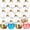 Gold, variant on KALAKALA 6 oz Ball Shape Plastic Sand Art Bottles,30 Pcs Spherical Plastic Potion Bottles with Funnels,Clear Round Bottle for Christmas Cocktail Ornament DIY Wedding Party (Silver,Aluminum Cap)