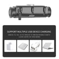 thumbnail image 4 of Cateissary ABS faro botón de presión recargable alimentado por 7 engranajes USB transpirable luz dura al aire libre Camping pesca faro Iluminación y accesorios Cateissary HA074141-01, 4 of 6