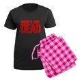 thumbnail image 5 of CafePress - Punk's Not Dead Women's Dark Pajamas - Women's Short Sleeve Print T-Shirt and Pants Dark Cotton Pajama Set, 5 of 7