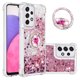 thumbnail image 1 of Funda para Samsung Galaxy A33 5G con Brillo Líquido Flotante, Purpurina, Parachoques y Anillo Giratorio Soporte, 1 of 5