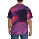 thumbnail image 3 of Balery Mystical Dragon Under Moon Camisa Casual de Manga Corta con Botones para Hombre, Texturizada, Estilo Cubano, para Playa, Verano-3X-Large, 3 of 5