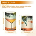 thumbnail image 6 of Yayeee Flameless Candles with Remote Flickering Battery Operated Multi Color Changing, Mid Century Glasses, 6 of 7