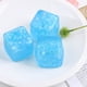 thumbnail image 2 of Cubo Azul Cubo Hielo Creativa Descompresión Juguete Goma Suave Pellizco Elástico Estiramiento Cubo para Apretar (individual) Individual, 2 of 9