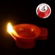 thumbnail image 3 of Lámpara de vela eléctrica Lierteer de 12 piezas con luz LED Diwali que flota en el agua, decoración brillante, 3 of 8