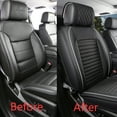 thumbnail image 7 of JOJOBAY Chevy Silverado Seat Covers,GMC Sierra Seat Covers,Custom Fit 2007-2026 1500 2500HD 3500HD Crew Extended Regular Cab,LT LZT RST Trail Boss(Front Pair,Black White), 7 of 7