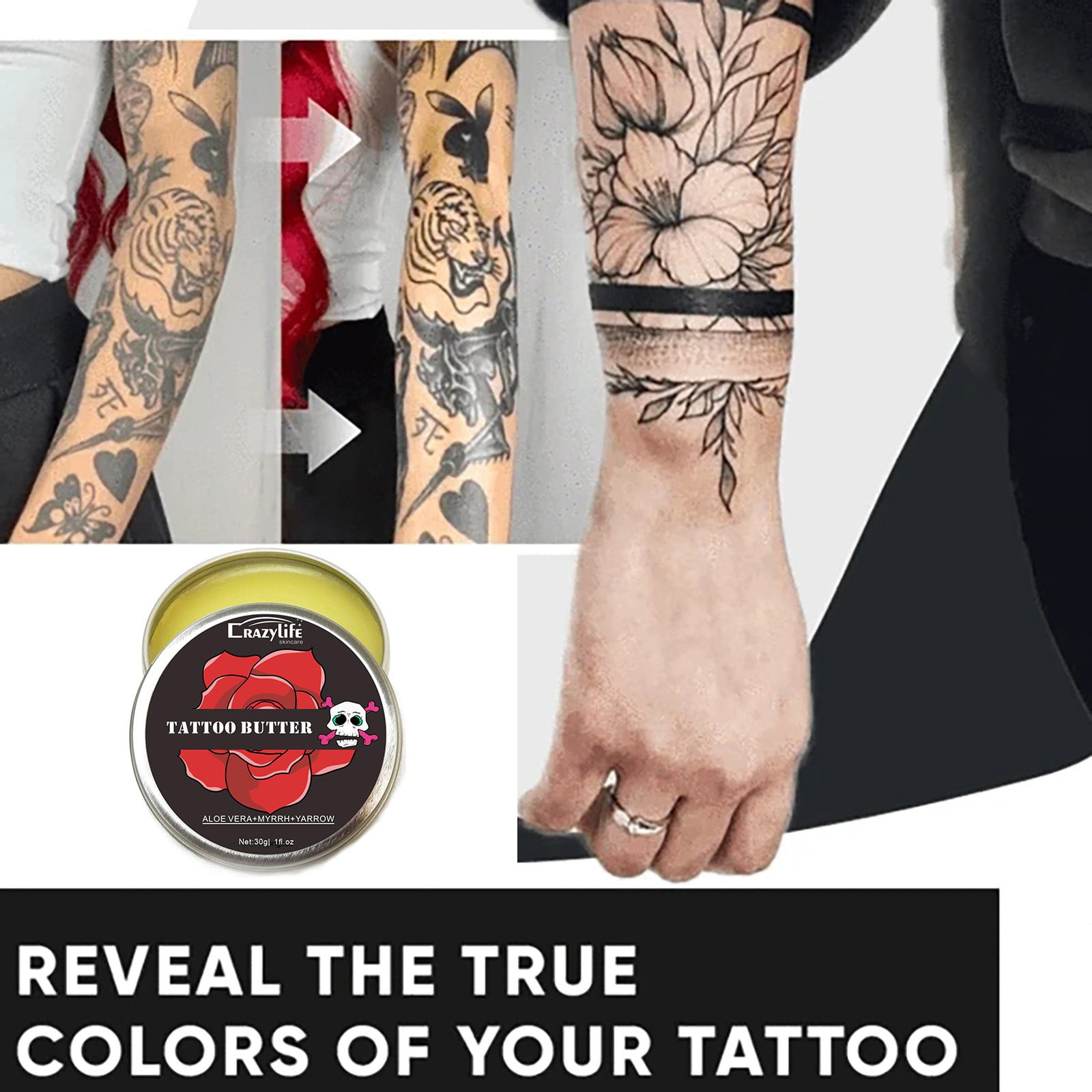 BRUT Tattoo Care Lotion 3.5OZ - Walmart.com