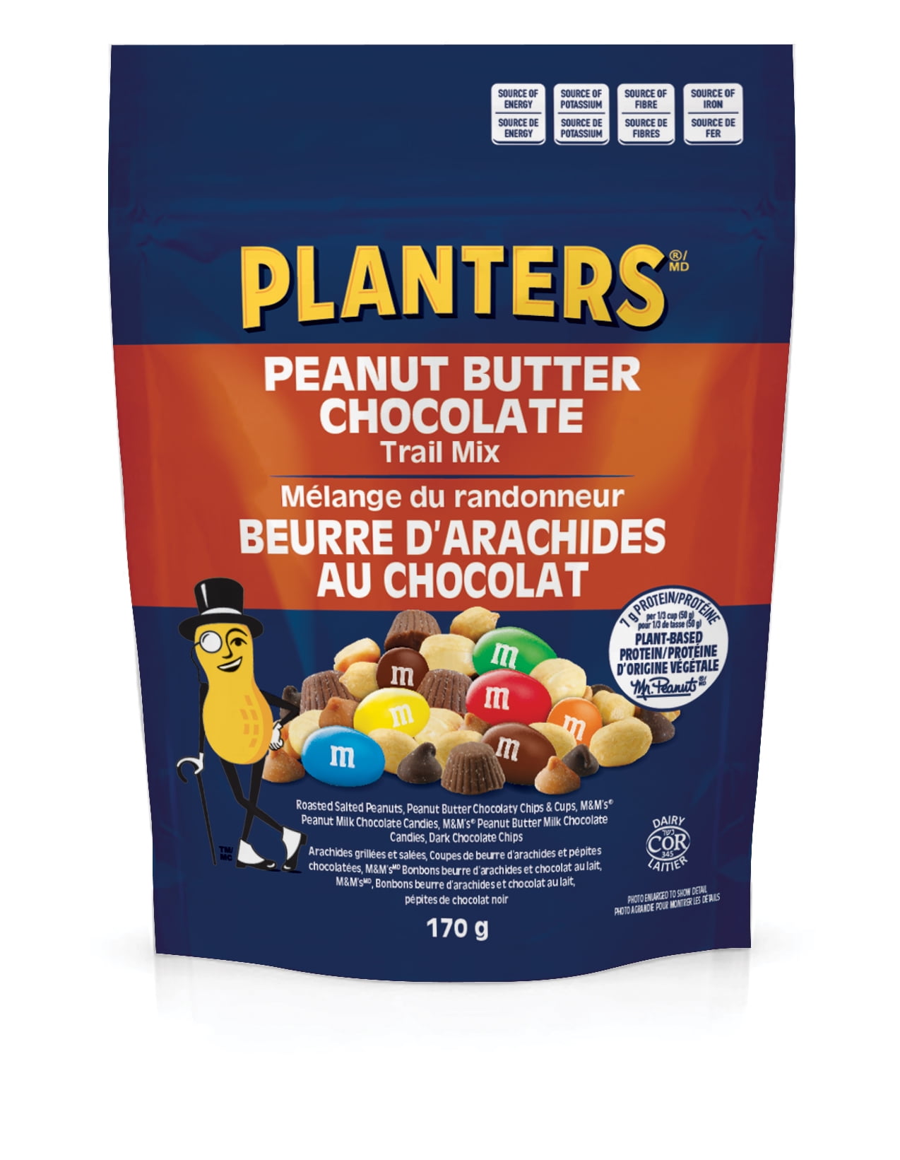 Planters Peanut Butter Chocolate Trail Mix 170 g
