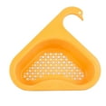 thumbnail image 4 of Gustave 4 Pack Kitchen Sink Drain Strainer Basket Swan Drain Rack Multifunctional Triangular Corner Sink Drain Filter Shelf Plastic Kitchenware "Orange", 4 of 8