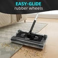 thumbnail image 4 of CATGOOD Cordless Rechargeable Floor Sweeper, Manual Floor Sweeper Lightweight Floor Cleaner with Low Profile Body to Reach Under Furniture, Black, 4 of 13