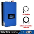 thumbnail image 1 of 2000W MPPT Grid Solar Inverter Battery Dischar Power Mode 2KW with Limiter Sensor DC 45-90V to AC ,Easy to Use, 1 of 6