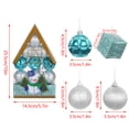 thumbnail image 4 of Gibobby navideñas para 12 piezas - Árbol inastillable Estilo 4 Adornos navideños Decoración para el(B), 4 of 5