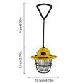 thumbnail image 3 of Lámpara Campamento LED USB Cargo IPX4 Impermeable para Interrupciones () Amarillo, 3 of 9