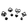 thumbnail image 3 of 28pcs Plastic Card Cookie Mould Fondant Cake DIY Decorating Tools Cupcake Cake Slicing DIY Decorating Mold Cake DIY Decorating Tools, 3 of 9