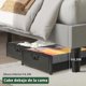 thumbnail image 4 of Caja de Almacenamiento Debajo de la Cama con Ruedas 2pcs Organizador para Ropa, Mantas, Juguetes, Zapatos y Libros, 4 of 4