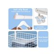 thumbnail image 3 of DC DICLASSE 2 In 1 Garment Rack With Basket Coat Rack Storage Stand On Wheels Rolling Storage Cart Clothes Organizer Free-Standing Clothes Rack With L, 3 of 5