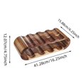 thumbnail image 2 of Étagère de Bureau en Bois Style à Niveaux pour Présentation et Rangement pour Bouteilles Rouges, 2 of 6