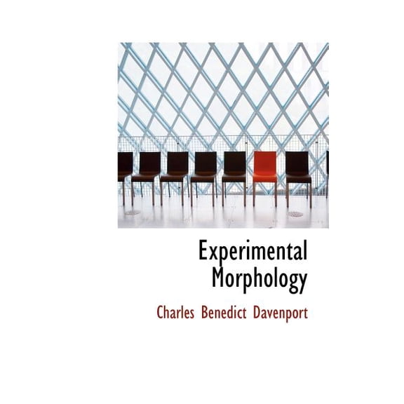 Experimental Morphology Hardcover