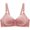 Pink, variant on Ahuyic Summer Womens Bras,Plus Size Bras for Women,Woman's Lace Thin Style Ventilate Large Size Bra Without Steel Rim